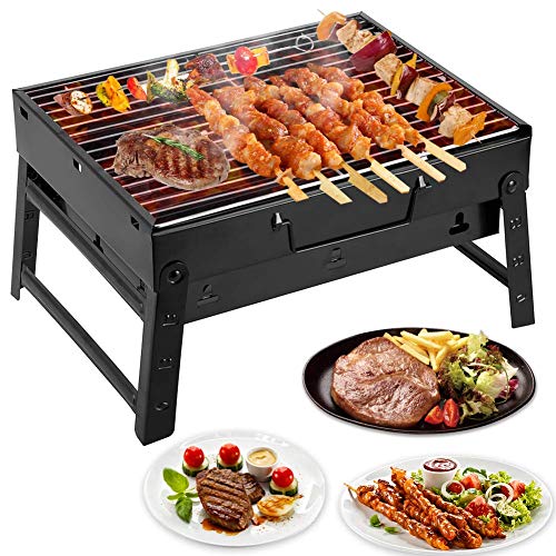 Mbuynow Grill Barbecue Carbone Griglia Barbecue per 3-5 ...